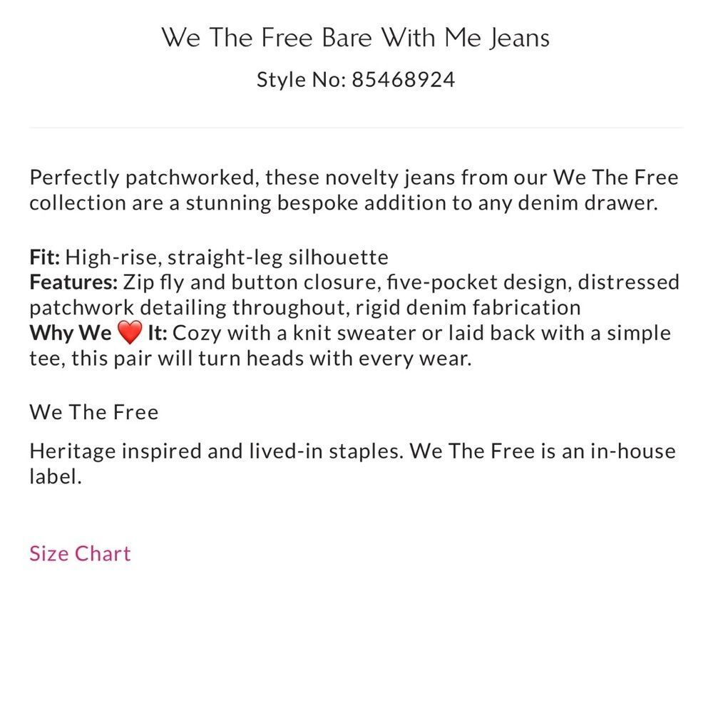 Free People Patchwork Straight Leg Jeans in Light Blue and Dark Blue - Picture 3 of 9